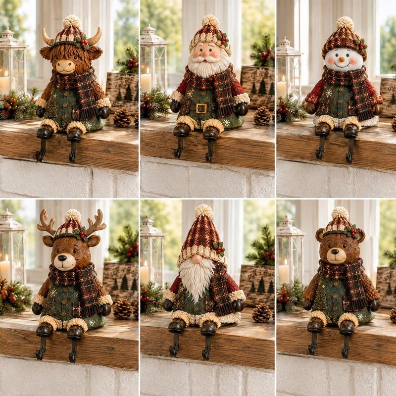 🔥 Flash Sale 69% OFF - Christmas Stocking Holder Shelf Sitters