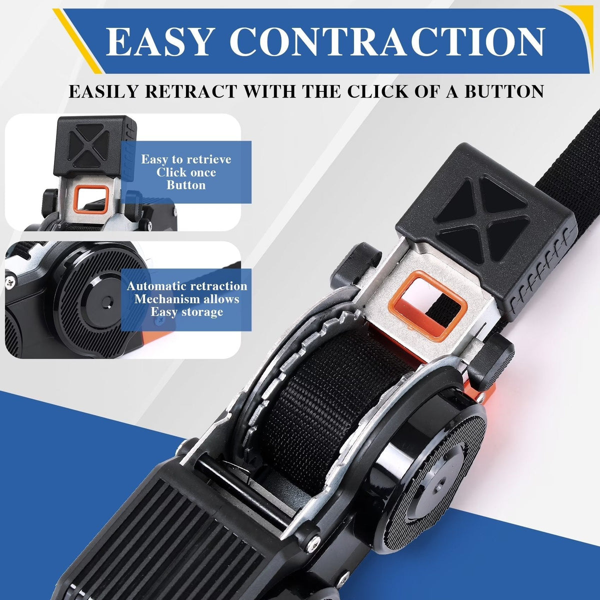 Retractable Ratchet Strap™