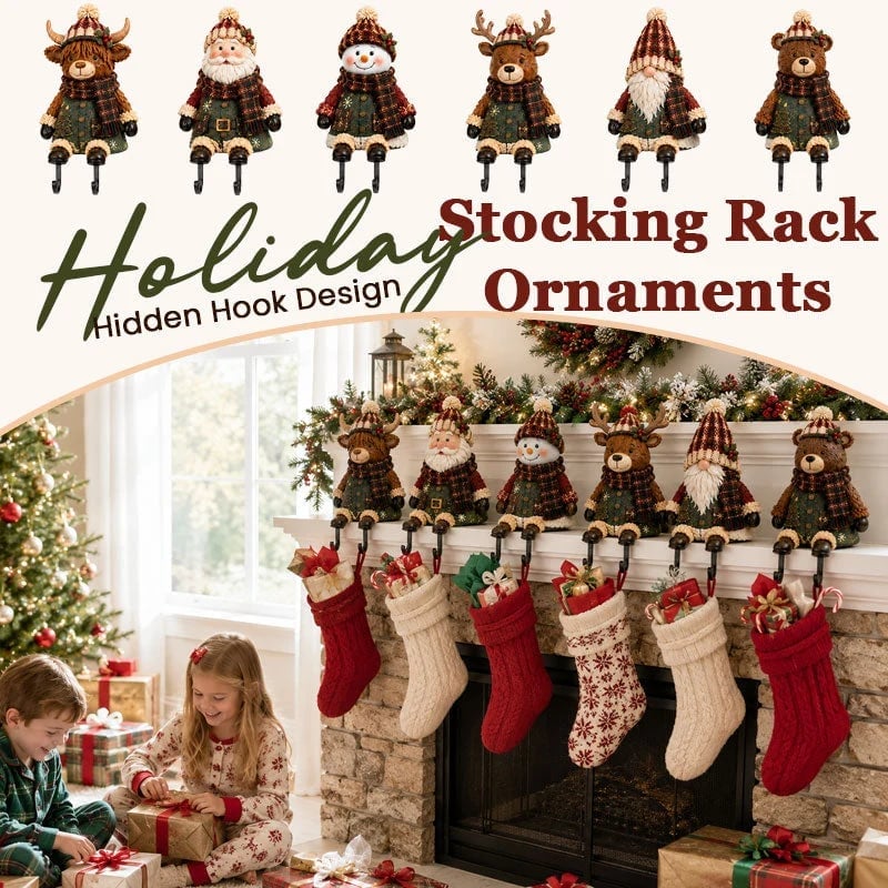 🔥 Flash Sale 69% OFF - Christmas Stocking Holder Shelf Sitters