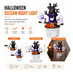 🔥HOT SALE 49% OFF🎃👻Animated Seesaw Ghost Plug In LED Night Light