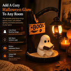 👻 Halloween Ghost Reading Lamp | Spooky Cute Ambient Decor