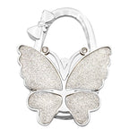 Butterfly Foldable Handbag Hook – Stylish, Portable & Non-Slip Bag Hanger