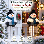 🎄56% OFF|⛄ Snowman Icicle Christmas Porch Light – Cozy Holiday Glow