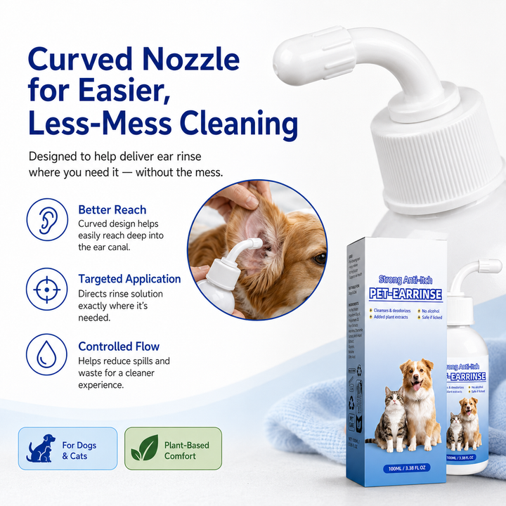 👩‍⚕️Muwix® Pet Ear Cleansing Solution