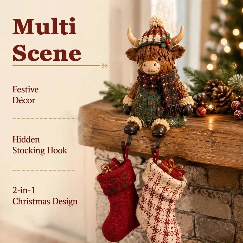 🔥 Flash Sale 69% OFF - Christmas Stocking Holder Shelf Sitters