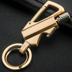 3-in-1 Permanent Match & Carabiner Keychain