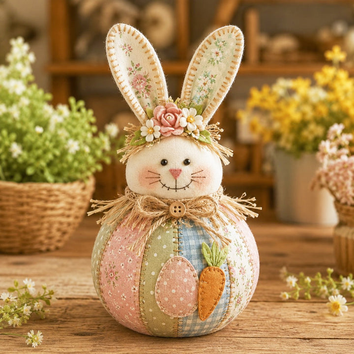 🎄🎅Patchwork Fabric Doll DIY Kit