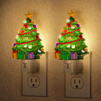 Snowman Christmas Tree Night Light Night Lights Plug into Wall