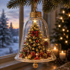 ✨Christmas Discout: Only £9.99!!!🎄 Glowing Christmas Story Ornament – Light-Up Mini Holiday Scene