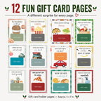 🔥 Only £7.99 |Christmas Gift Card Book 🎄 More Than a Card, A Memory to Keep