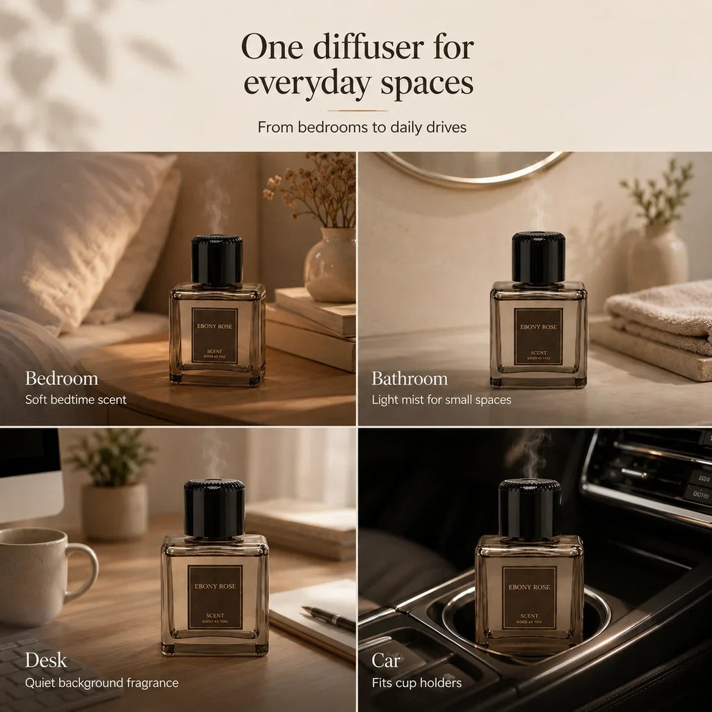 Automatic Car Fragrance Diffuser Long-Lasting Luxury Scent For Your Vehicle
