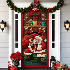 🎄 57% OFF | 3D Christmas Door Decoration – Create a Festive Holiday Entrance