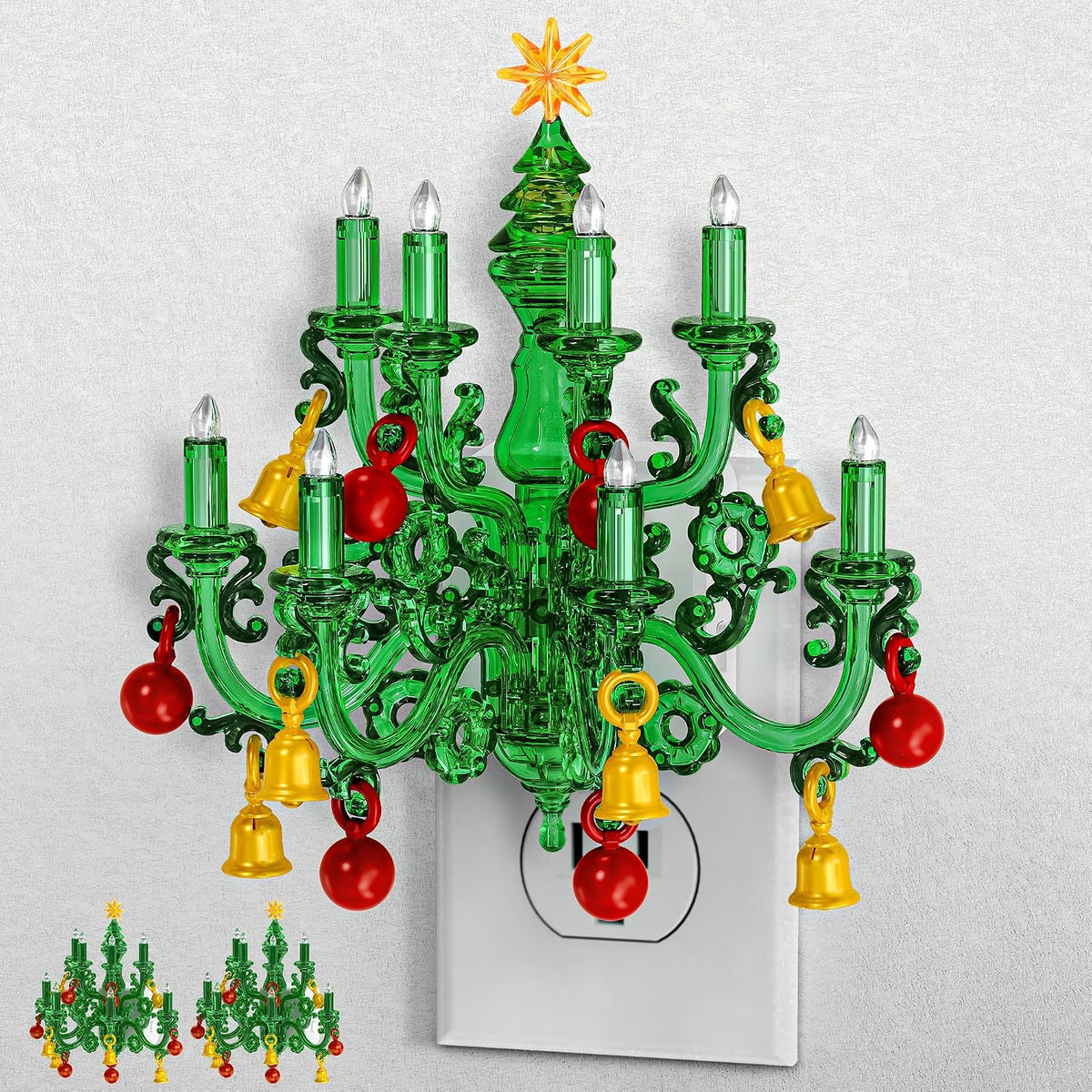 Snowman Christmas Tree Night Light Night Lights Plug into Wall