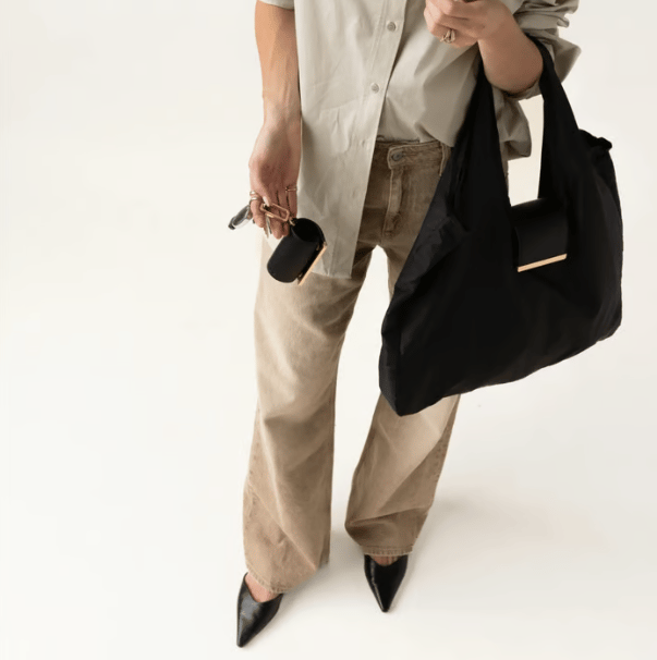 🔥✨ Pocket-Sized Foldable Keychain Tote Bag