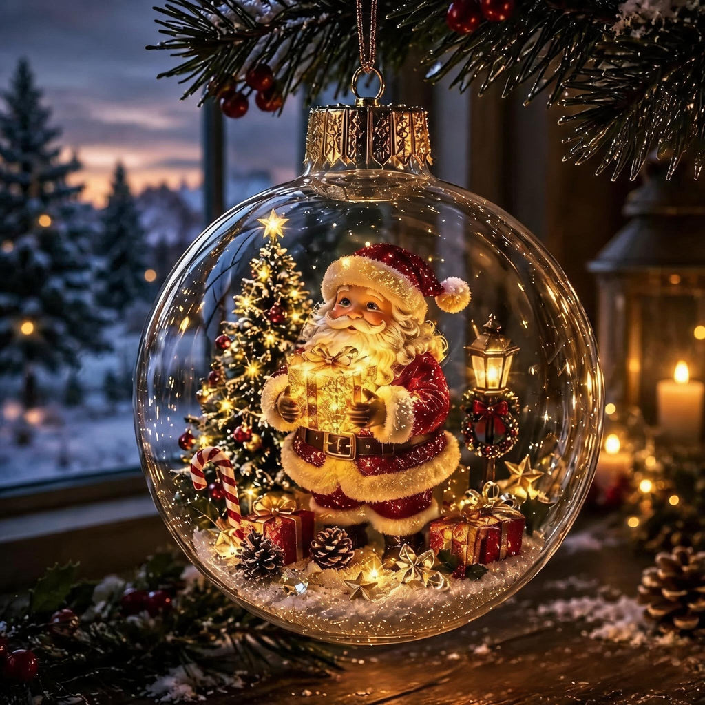 🔥 LAST DAY 49% OFF – 🎄Glowing Christmas Ornament ✨