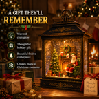 🔥Hot Sale 40% OFF🔥Santa’s Magical Fireplace Lantern ✨🎅