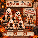 Spooky Stitches DIY Ghost Family Kit
