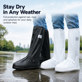 Waterproof Reusable Shoe Covers, Non‑Slip Rain Overshoes for Outdoor