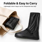 Waterproof Reusable Shoe Covers, Non‑Slip Rain Overshoes for Outdoor