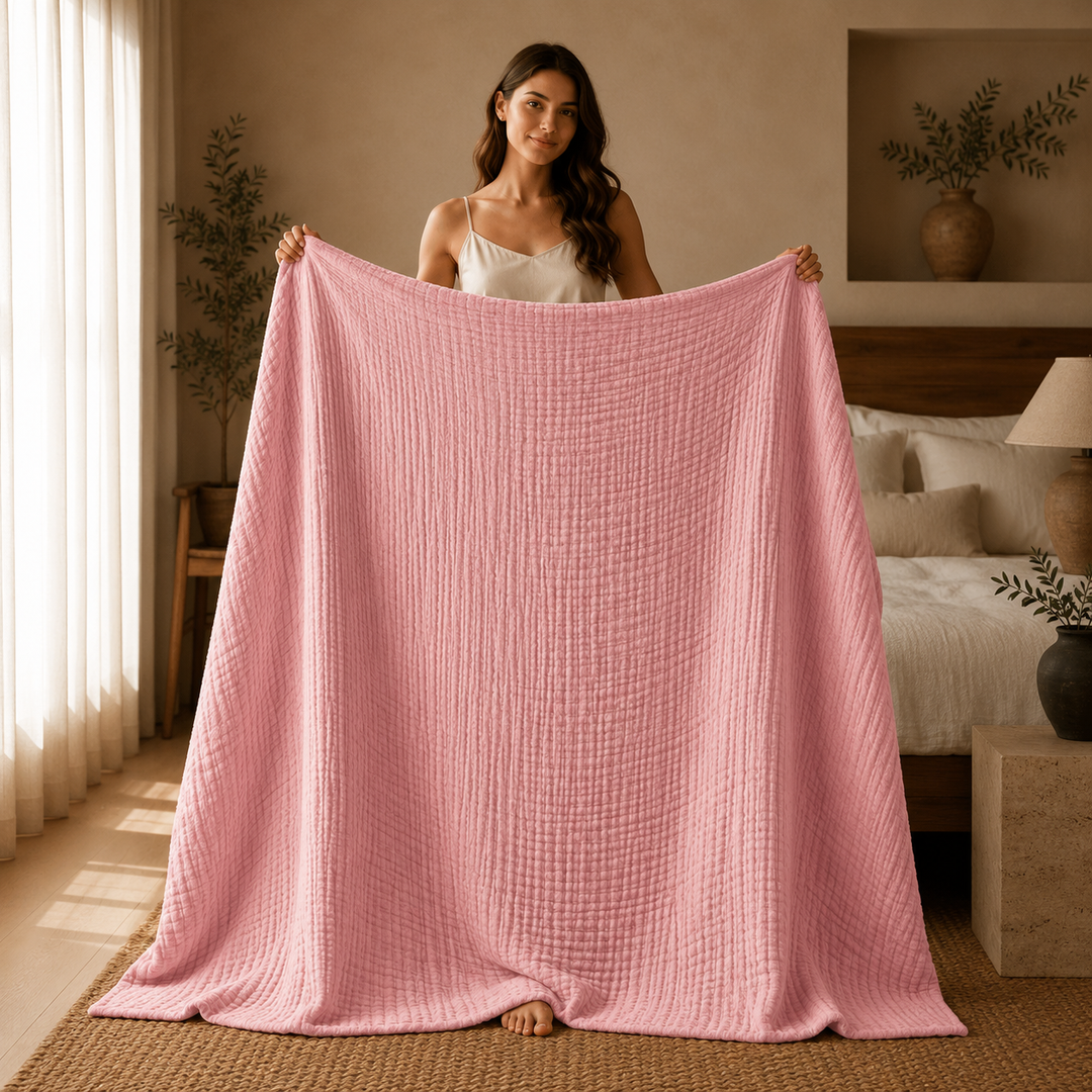 Lightweight Muslin Blanket