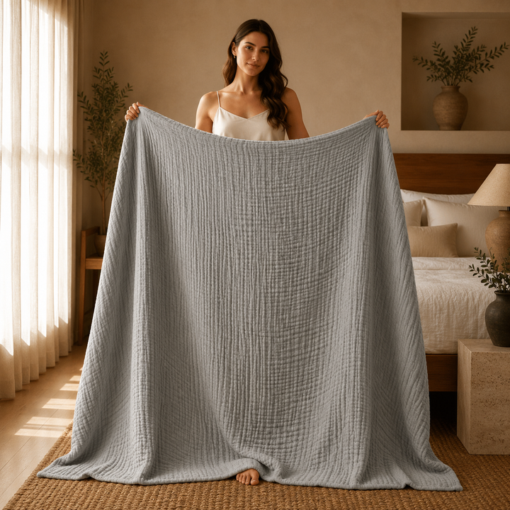 Lightweight Muslin Blanket