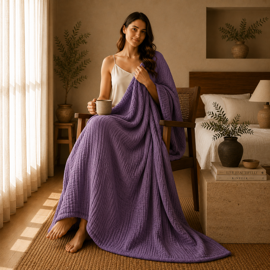 Lightweight Muslin Blanket