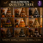 Candy Corn - DIY Halloween Theme Quilted Fabric Tree Kit