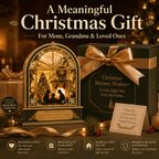 🎄 Christmas Memory Window– Warm Family Holiday Night Light & Tabletop Keepsake ✨