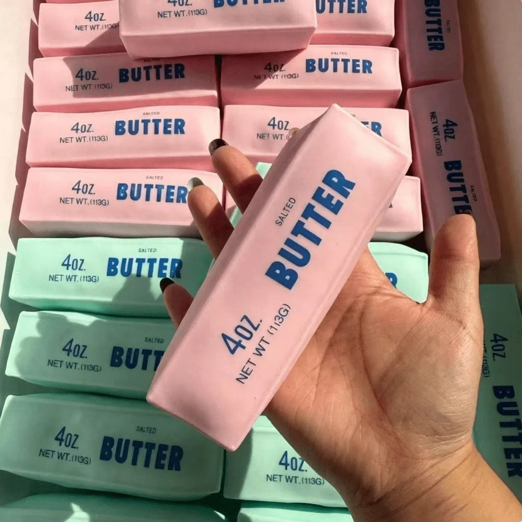 Hot Sale Crunchy Sound Butter Bar Squishy Toy - Soft Squeeze Fidget Toy