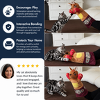 Interactive Kangaroo Boxing Hand Puppet Cat Toy