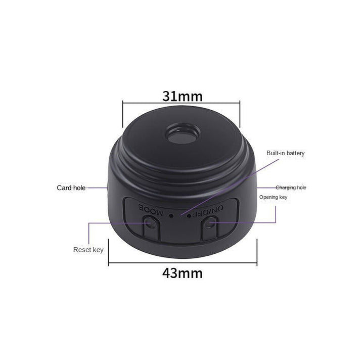2026 NEW🎁[Hidden camera HD night vision]No WIFI or electricity required💯Tiny and installs in 1 second ⚠️Remote real-time viewing