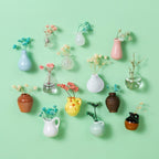 8-Pcs Mini Vase Fridge Magnets