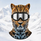 WildFace Animal Ski Mask – Funny Fleece Balaclava for Skiing & Snowboarding