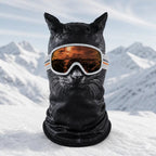 WildFace Animal Ski Mask – Funny Fleece Balaclava for Skiing & Snowboarding