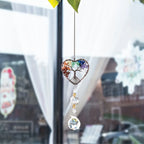Rainbow Crystal Tree Of Life Suncatcher
