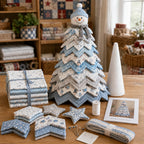 🔥Last Day 49% OFF ✨DIY Quilted Santa Christmas Tree Kit