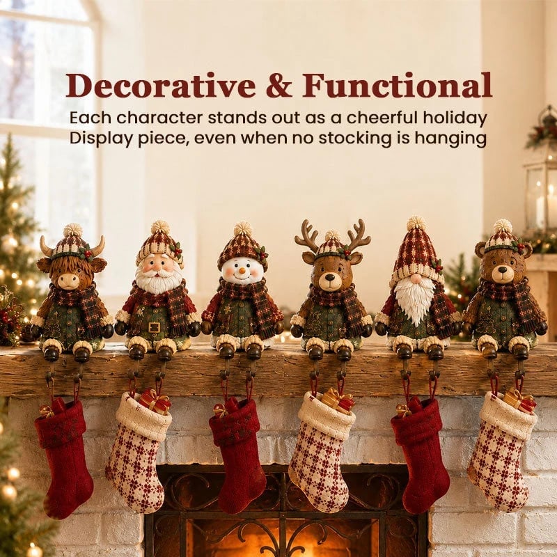 🔥 Flash Sale 69% OFF - Christmas Stocking Holder Shelf Sitters