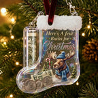 🎄  Christmas Stocking Money Holder Ornament 🎁 A Fun Way to Gift Cash