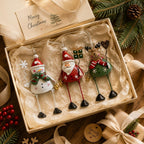 🌲Hot Sale Only £6.99!!!✨ Hand-Painted Metal Dangling Leg Christmas Ornaments