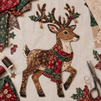 🎅Christmas Patchwork Fabric DIY Decor Kit