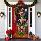 🎄 57% OFF | 3D Christmas Door Decoration – Create a Festive Holiday Entrance