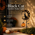 🎃Solar Halloween Black Cat Garden Stake Light