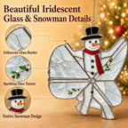 🔥LAST DAY 53% OFF - ✨⛄ DIY 3D Christmas Iridescent Glass Spinning Suncatcher Ornament Kit🎄