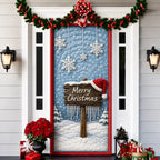 🎄 57% OFF | 3D Christmas Door Decoration – Create a Festive Holiday Entrance