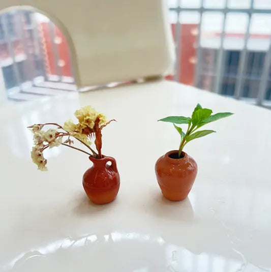 8-Pcs Mini Vase Fridge Magnets