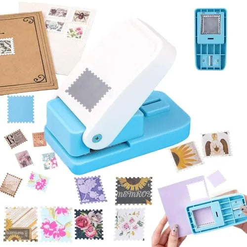 📮Create-Your-Own Vintage Stamp Paper Punch✂️