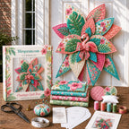 Peacock - Handmade Quilted Door Bow DIY Sewing Kit
