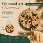 🎄Christmas DIY Diamond Painting Ornaments Kit (6 PCS)🎅