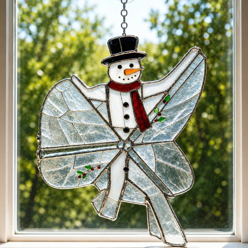 🔥LAST DAY 53% OFF - ✨⛄ DIY 3D Christmas Iridescent Glass Spinning Suncatcher Ornament Kit🎄