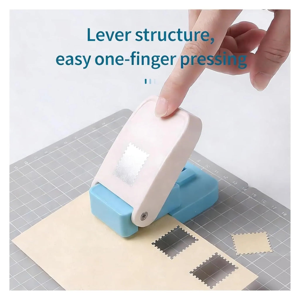 📮Create-Your-Own Vintage Stamp Paper Punch✂️